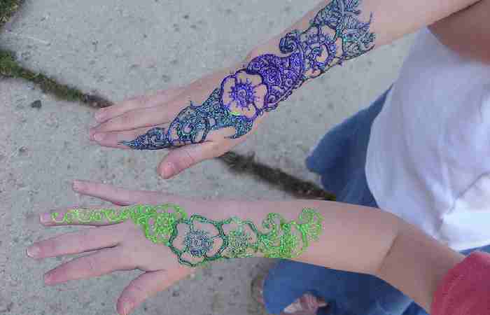 Cute Mehndi Design For Kids (8)