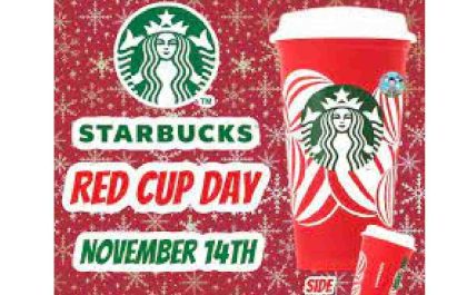 Starbucks Red Cup Day 2024