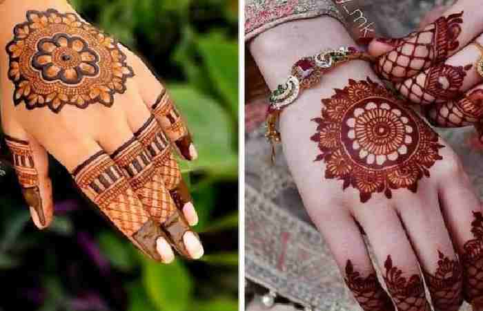 Easy Simple Circle Mehndi Design (1)