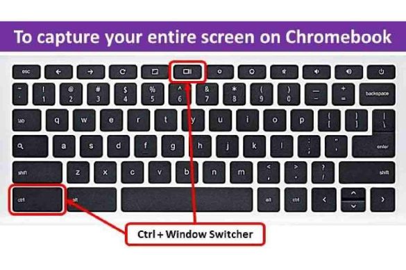 How to Screenshots on a Chromebook_