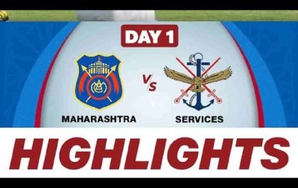 Maharashtra Cricket Team Vs Services Cricket Team Match Scorecard