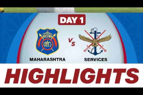 Maharashtra Cricket Team Vs Services Cricket Team Match Scorecard